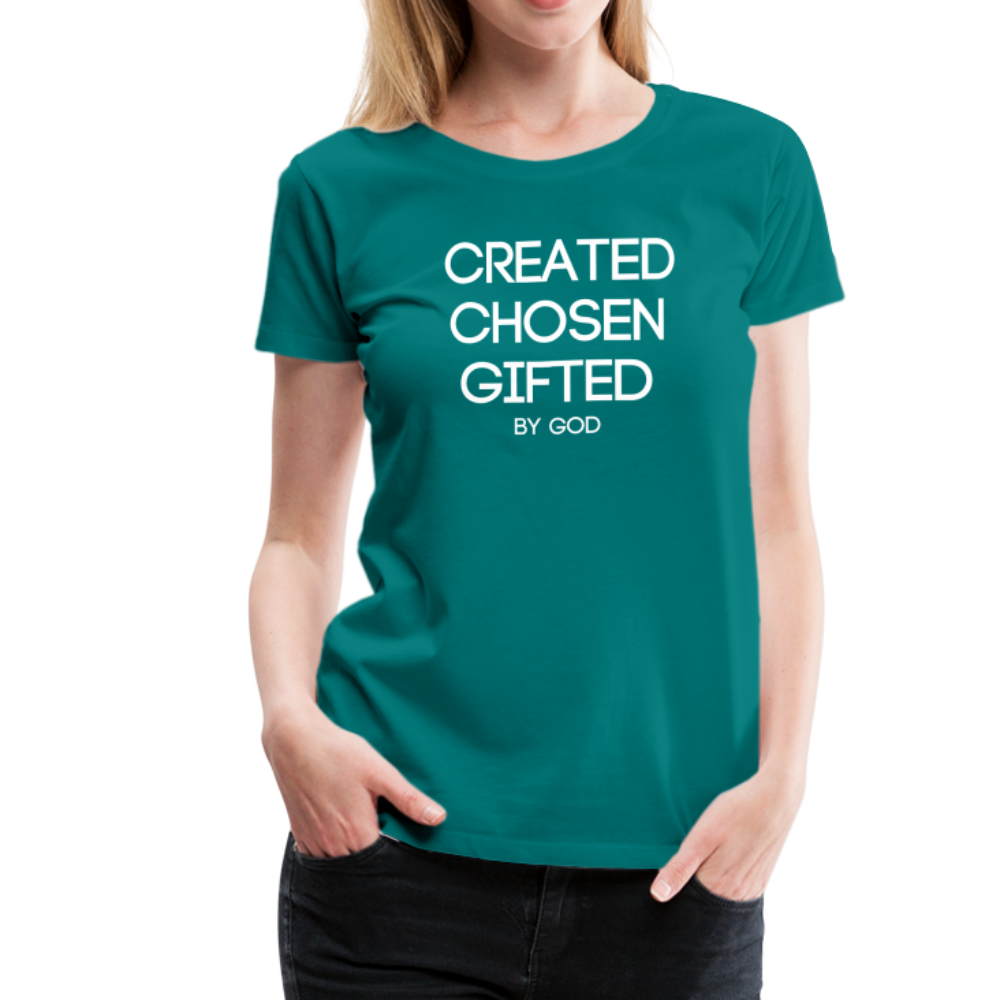Created Women’s Premium T-Shirt Elisheba M6:33