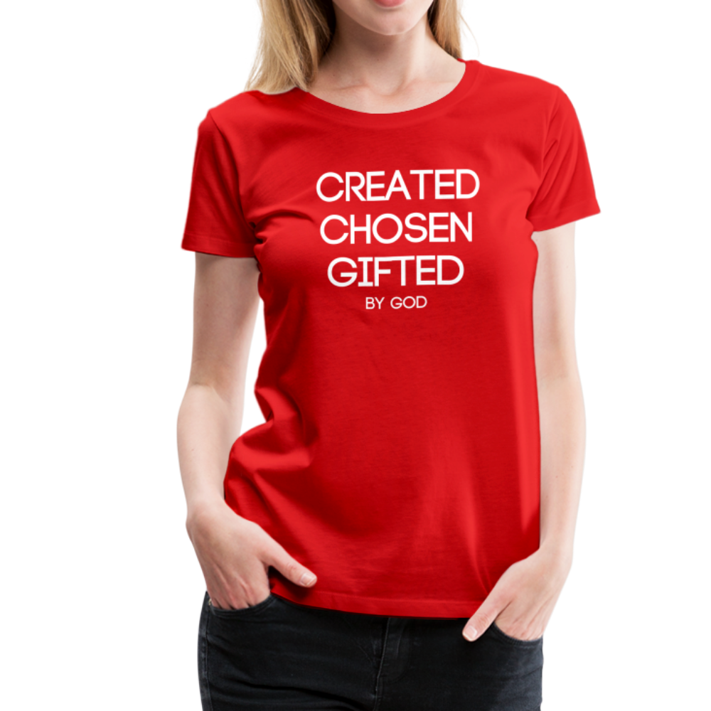 Created Women’s Premium T-Shirt Elisheba M6:33