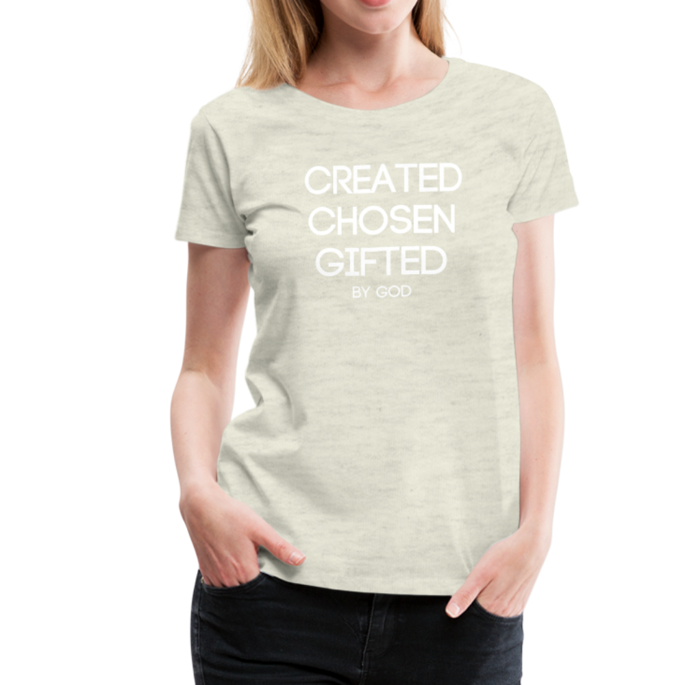 Created Women’s Premium T-Shirt Elisheba M6:33