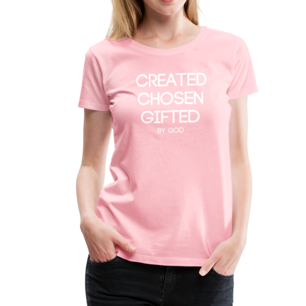 Created Women’s Premium T-Shirt Elisheba M6:33