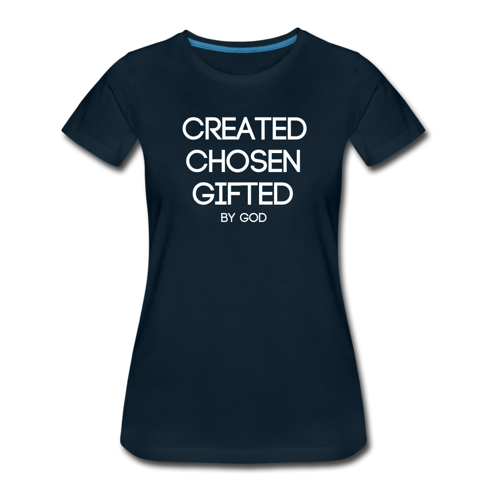 Created Women’s Premium T-Shirt Elisheba M6:33