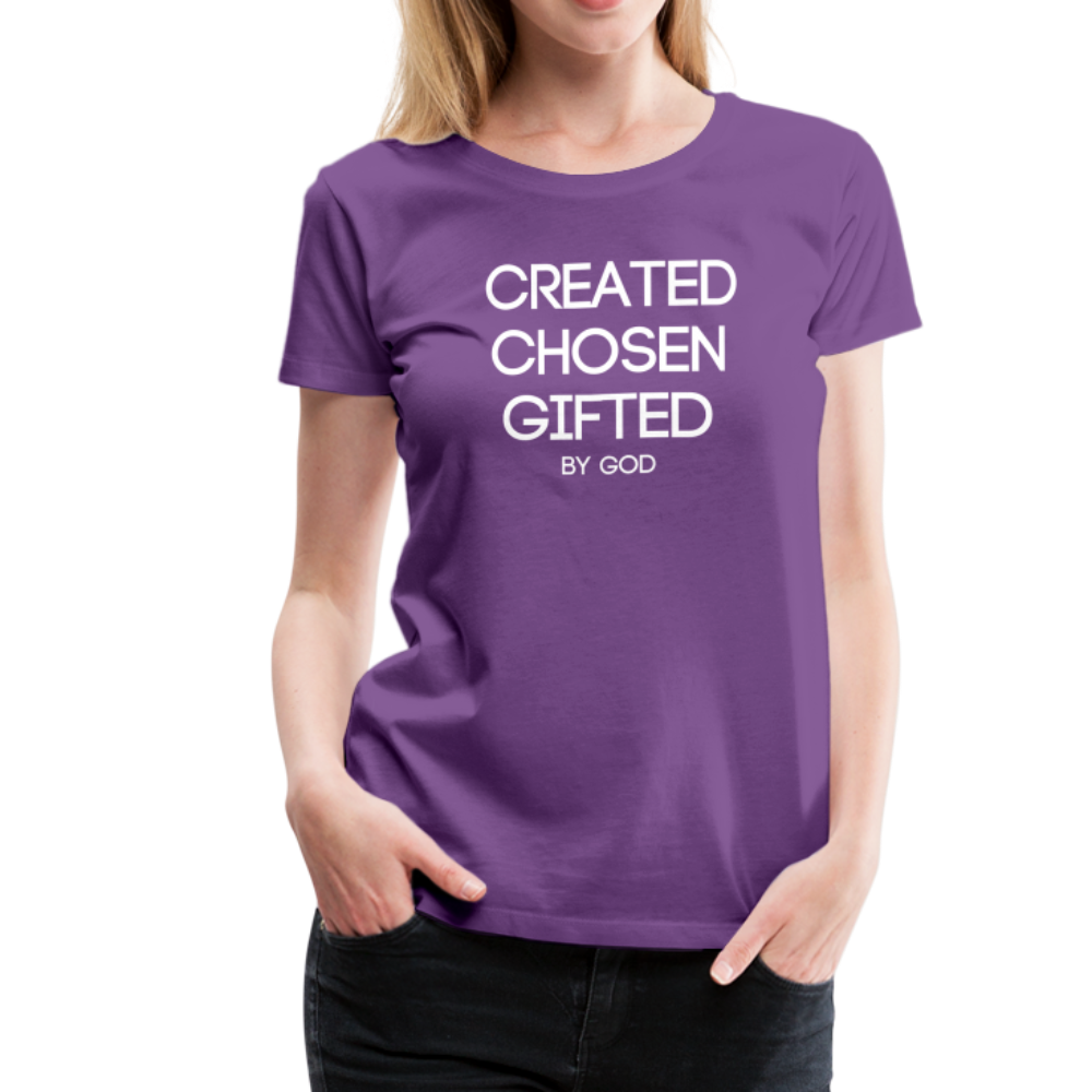 Created Women’s Premium T-Shirt Elisheba M6:33