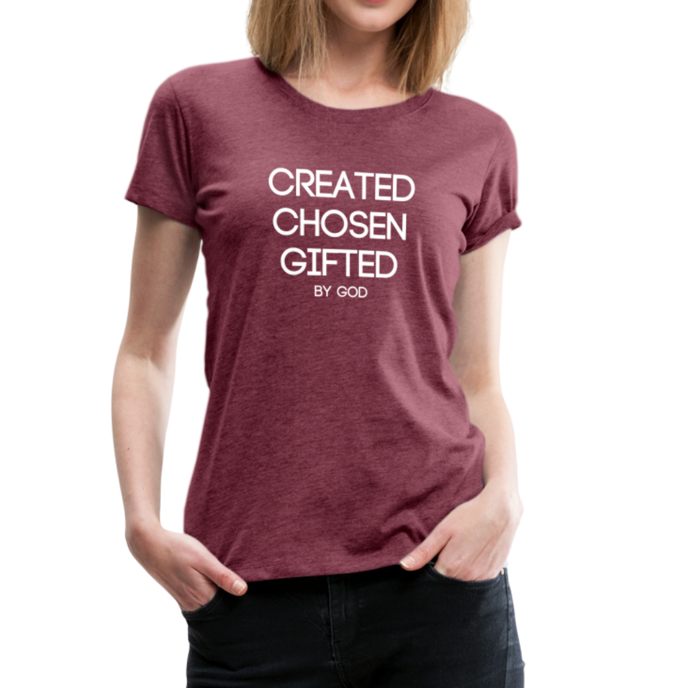 Created Women’s Premium T-Shirt Elisheba M6:33