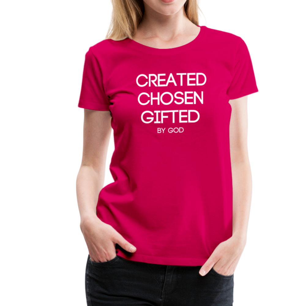 Created Women’s Premium T-Shirt Elisheba M6:33