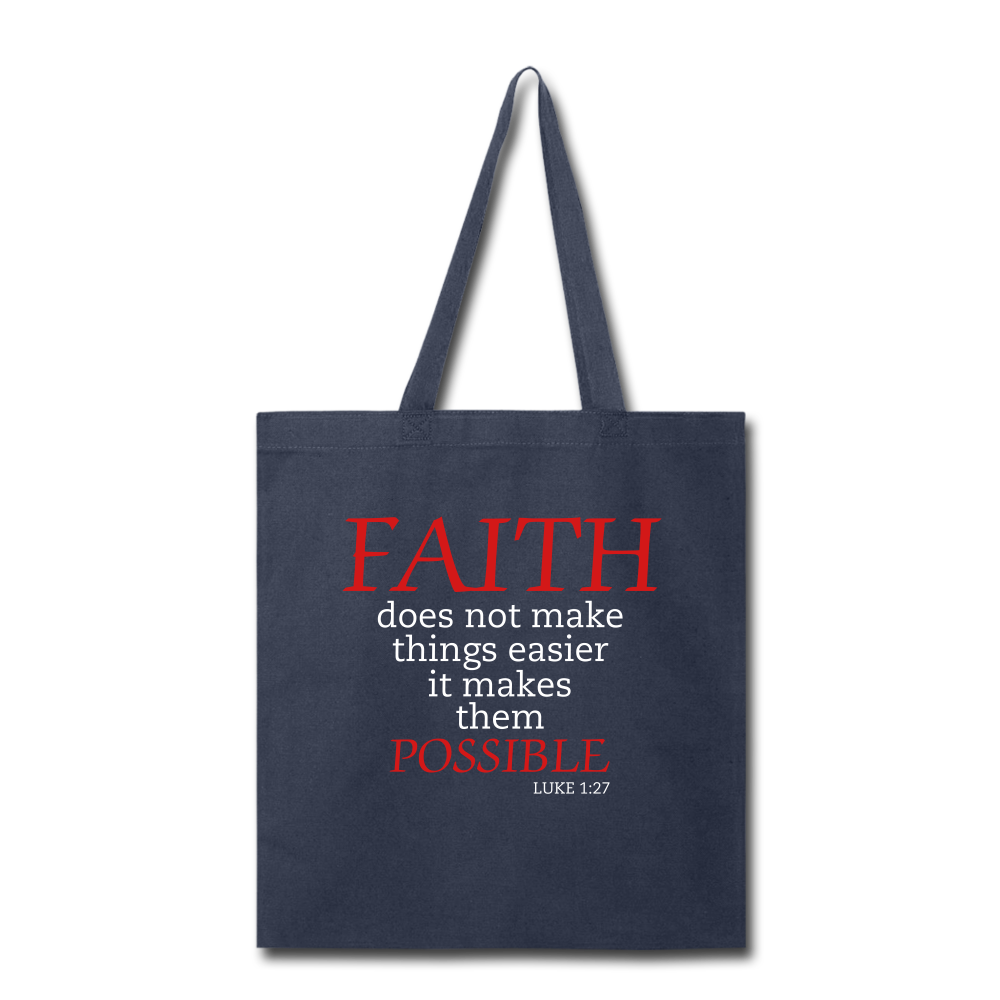 Faith Tote Bag Elisheba M6:33