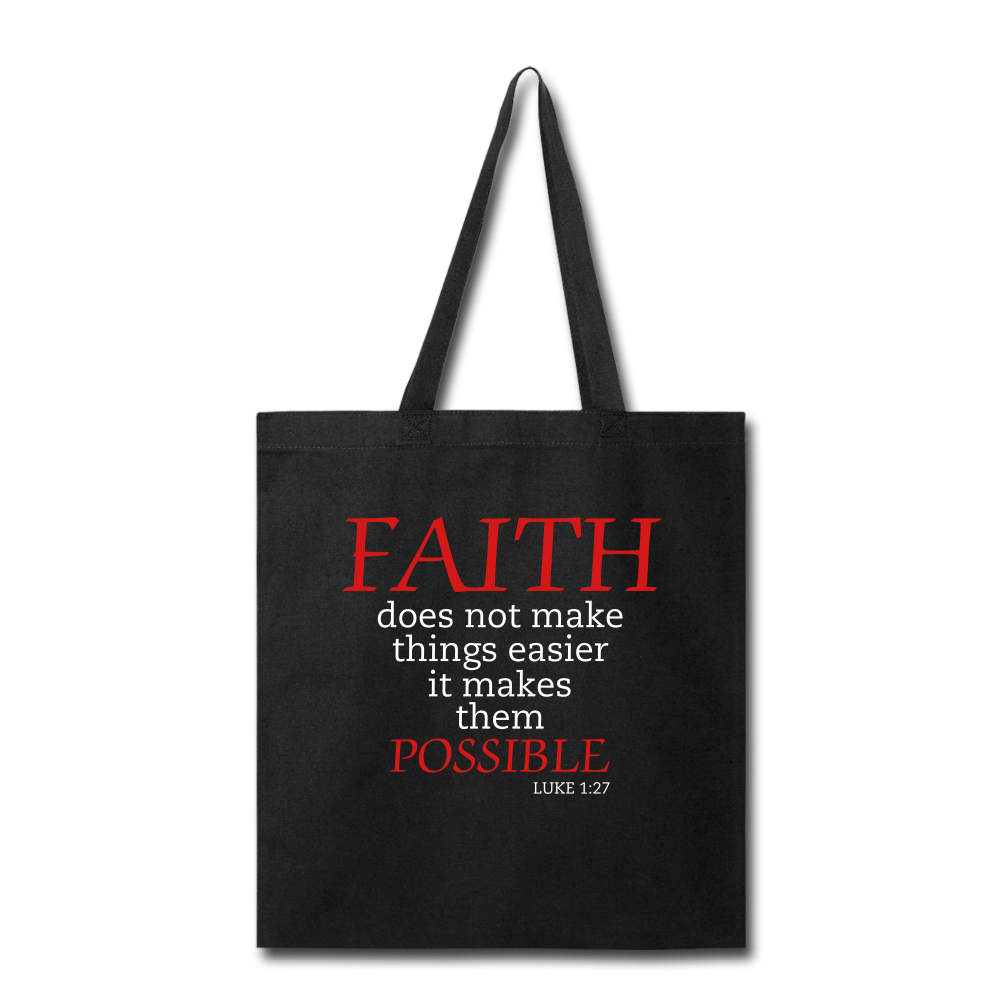 Faith Tote Bag Elisheba M6:33