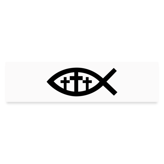 Fish Bumper Sticker Elisheba M6:33