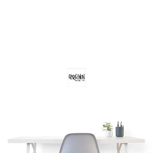 Forgiven Poster 8x8 Elisheba M6:33