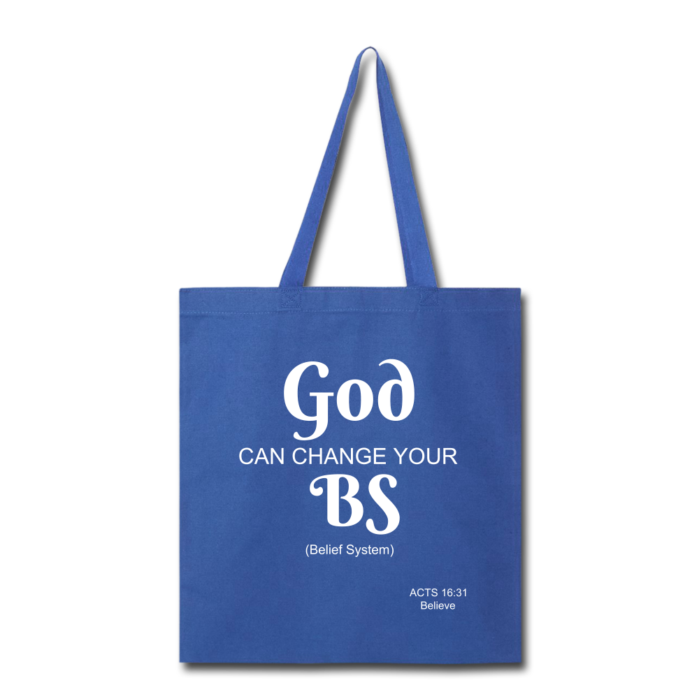 God Changes BS Tote Bag Elisheba M6:33