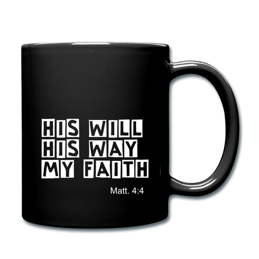 HIS Will, HIS Way, MyFull Color Mug Elisheba M6:33