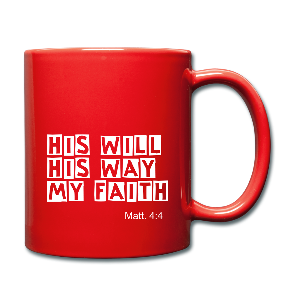 HIS Will, HIS Way, MyFull Color Mug Elisheba M6:33