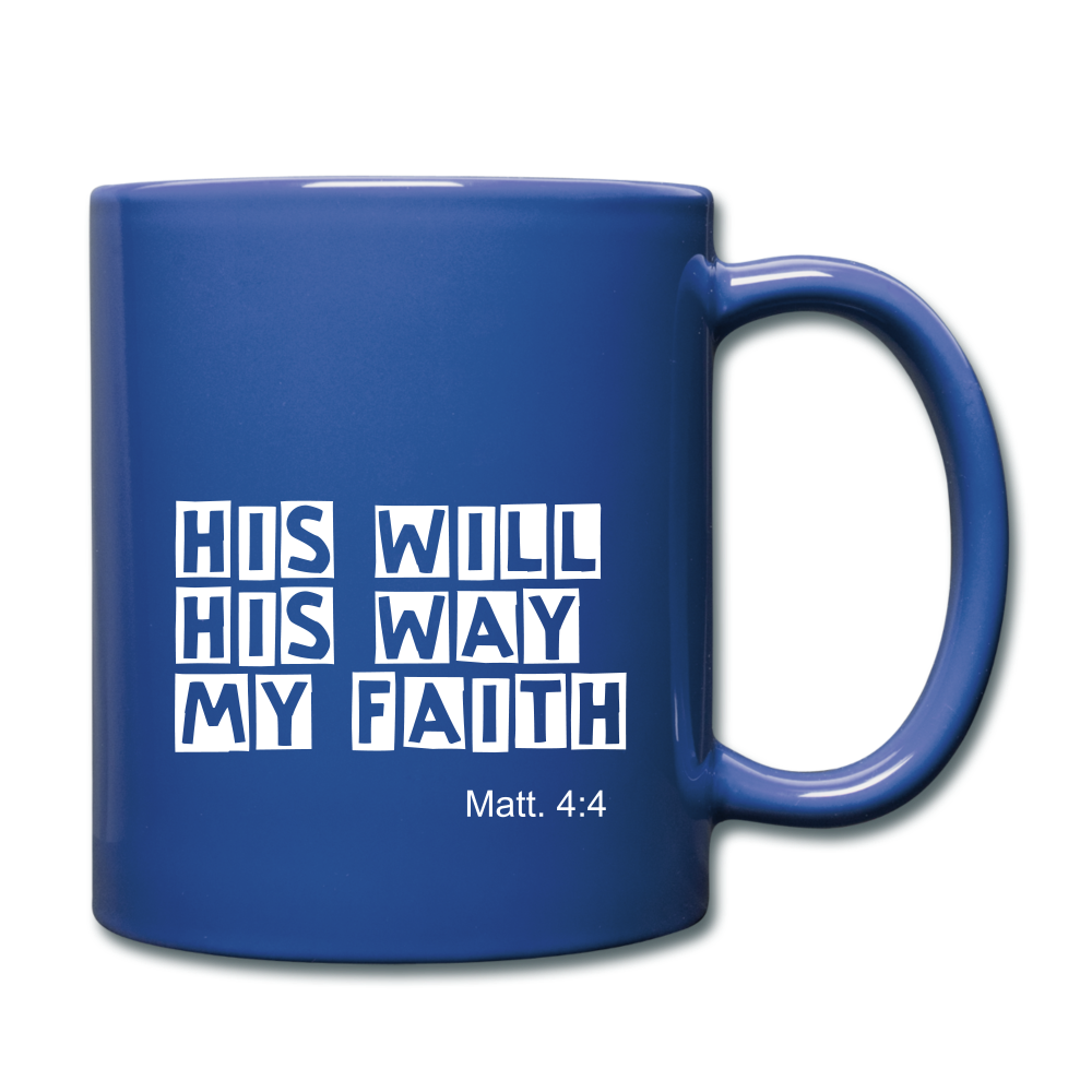 HIS Will, HIS Way, MyFull Color Mug Elisheba M6:33
