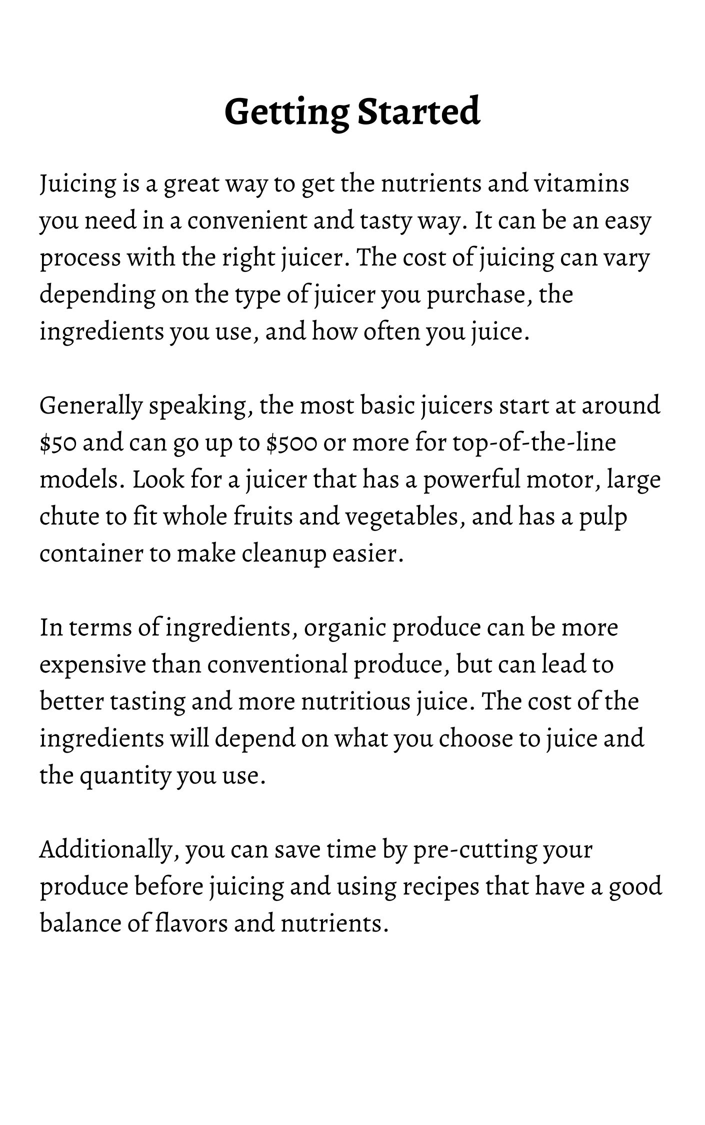 Healthy Living Juicing Benefits & Recipes (eBook Download) Elisheba M6:33