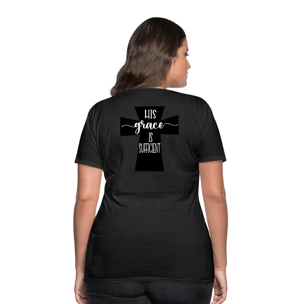 His Grace 2 Women’s Premium T-Shirt Elisheba M6:33