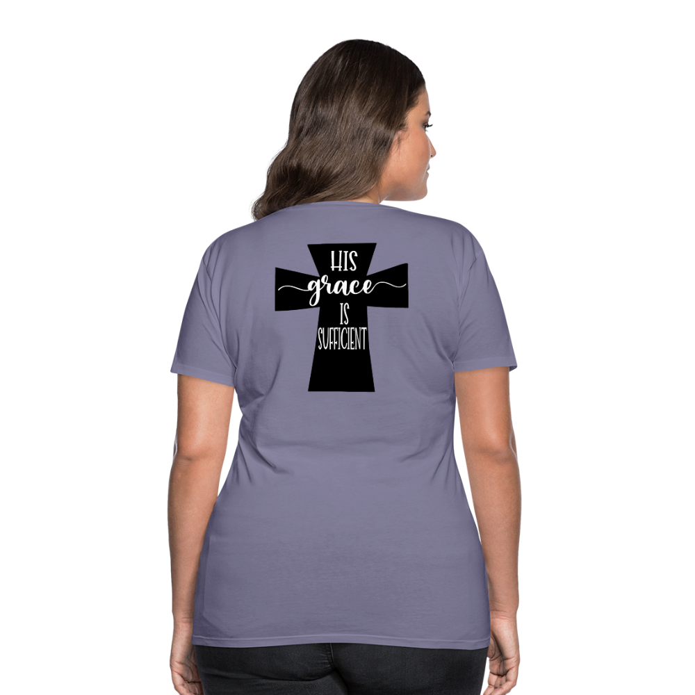 His Grace 2 Women’s Premium T-Shirt Elisheba M6:33