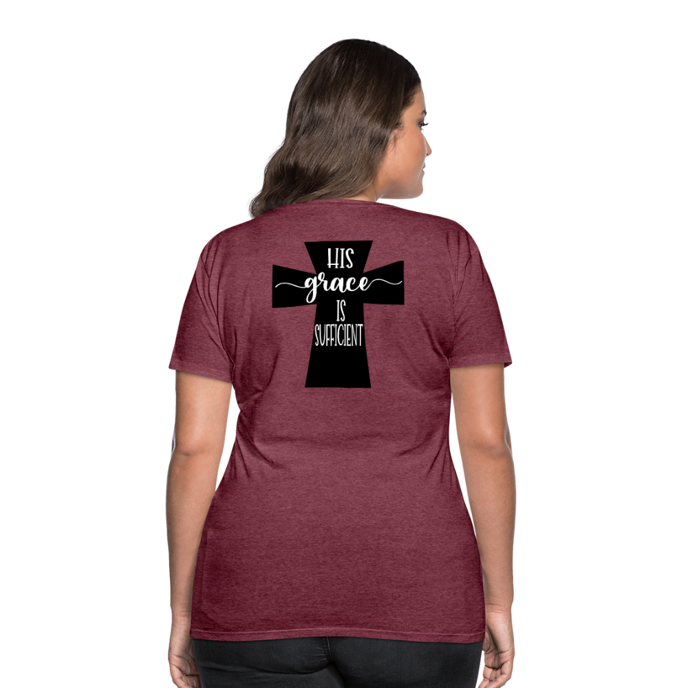 His Grace 2 Women’s Premium T-Shirt Elisheba M6:33