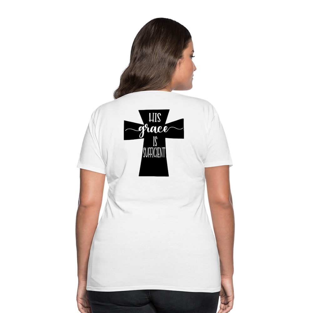 His Grace 2 Women’s Premium T-Shirt Elisheba M6:33