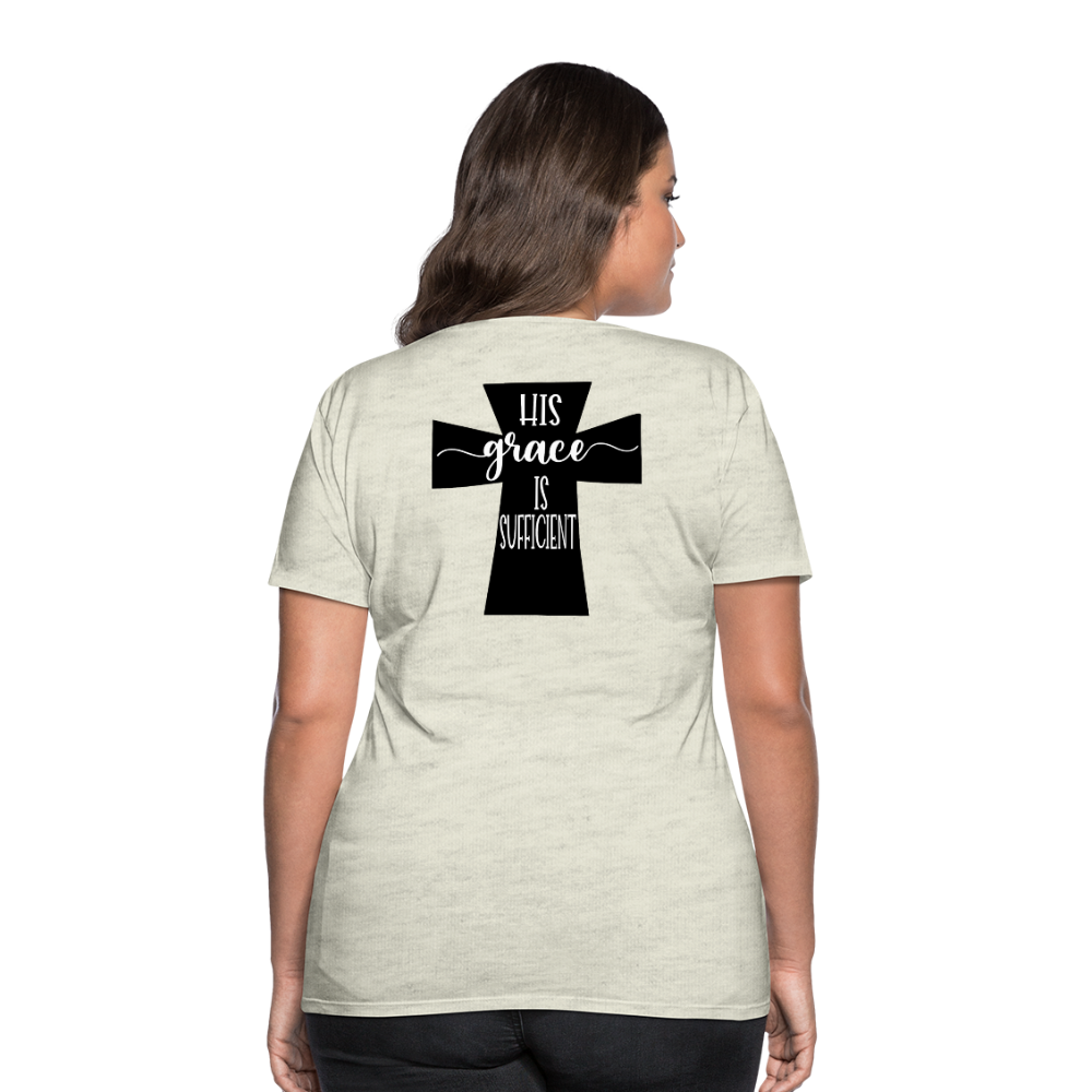 His Grace 2 Women’s Premium T-Shirt Elisheba M6:33