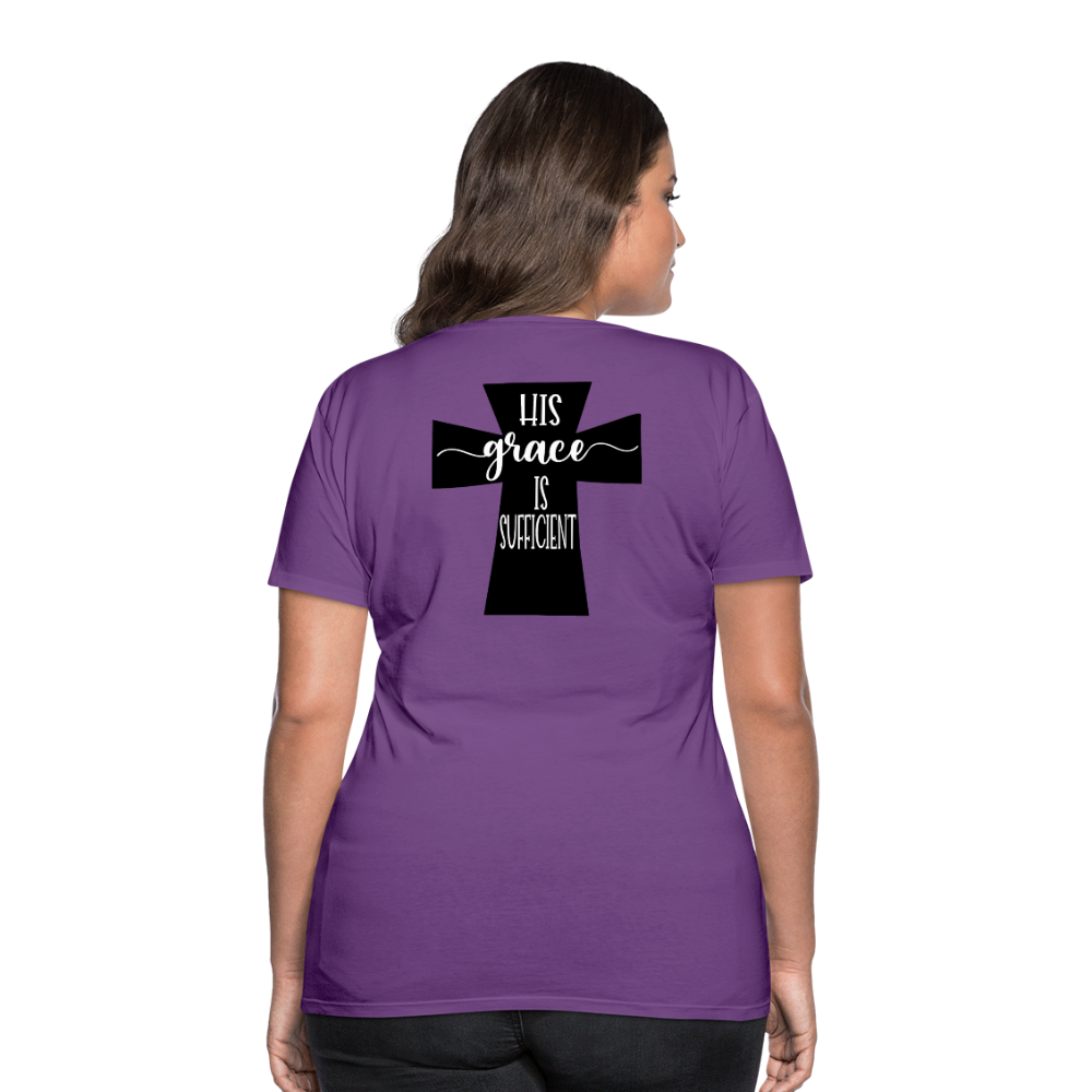 His Grace 2 Women’s Premium T-Shirt Elisheba M6:33