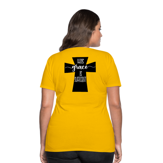 His Grace 2 Women’s Premium T-Shirt Elisheba M6:33