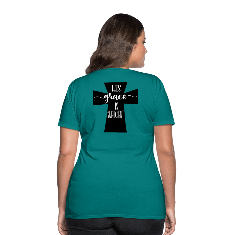 His Grace 2 Women’s Premium T-Shirt Elisheba M6:33