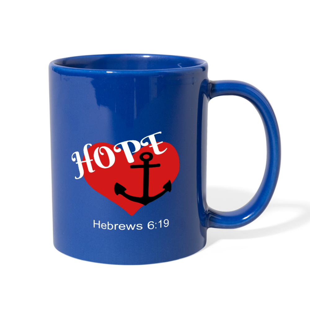 Hope Anchors My Soul Full Color Mug Elisheba M6:33