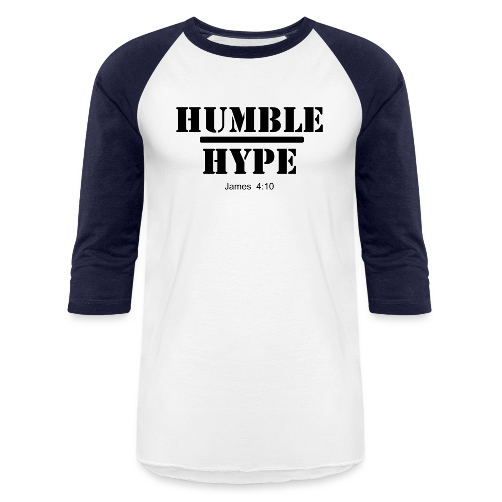 Humble over Hype Baseball T-Shirt Elisheba M6:33
