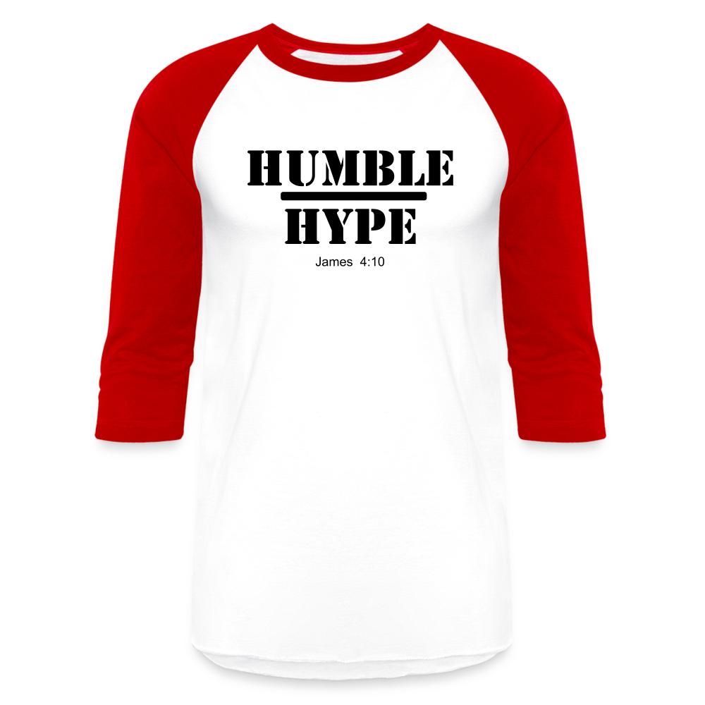 Humble over Hype Baseball T-Shirt Elisheba M6:33