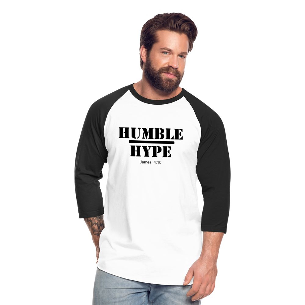 Humble over Hype Baseball T-Shirt Elisheba M6:33