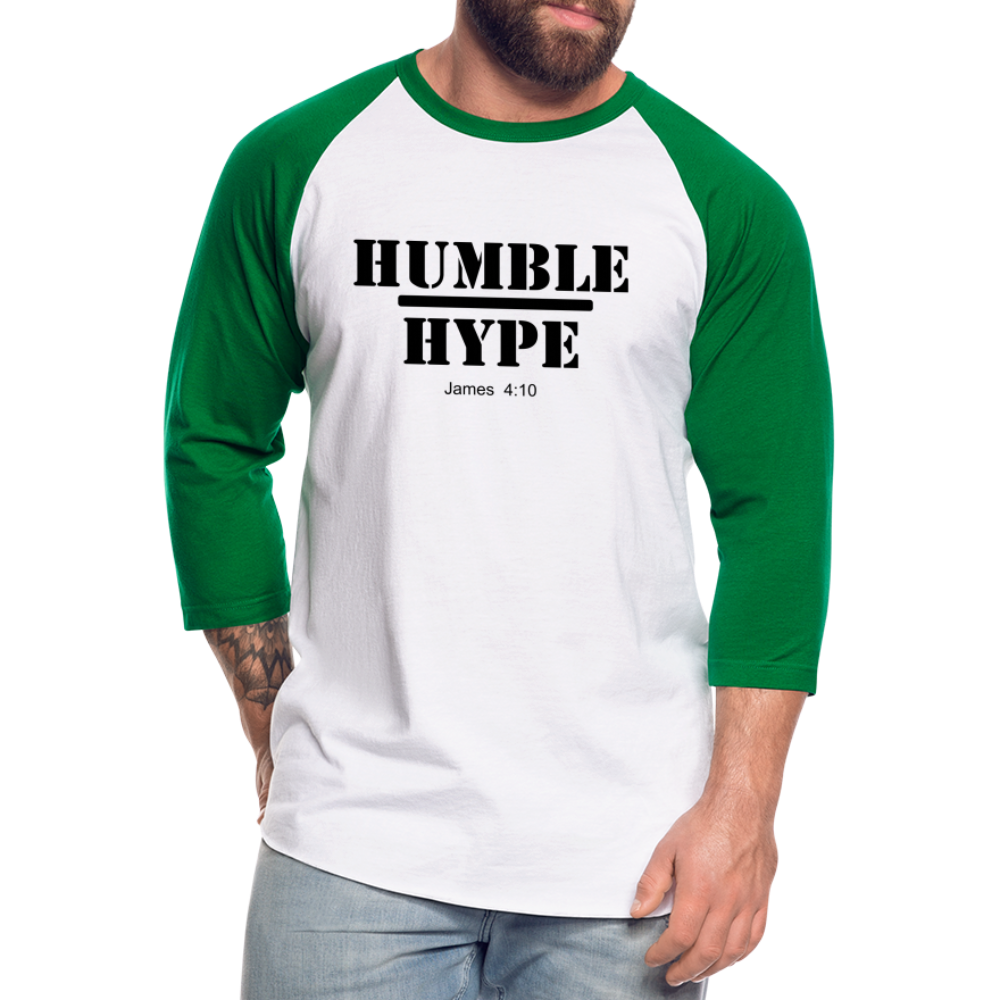 Humble over Hype Baseball T-Shirt Elisheba M6:33