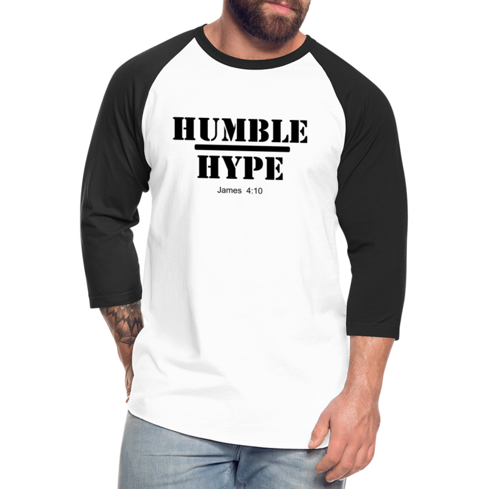Humble over Hype Baseball T-Shirt Elisheba M6:33