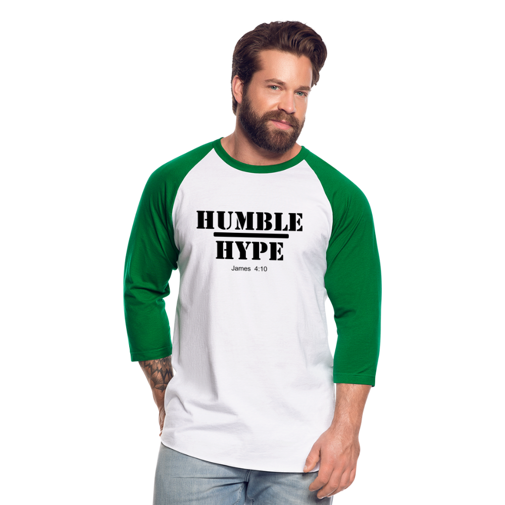 Humble over Hype Baseball T-Shirt Elisheba M6:33