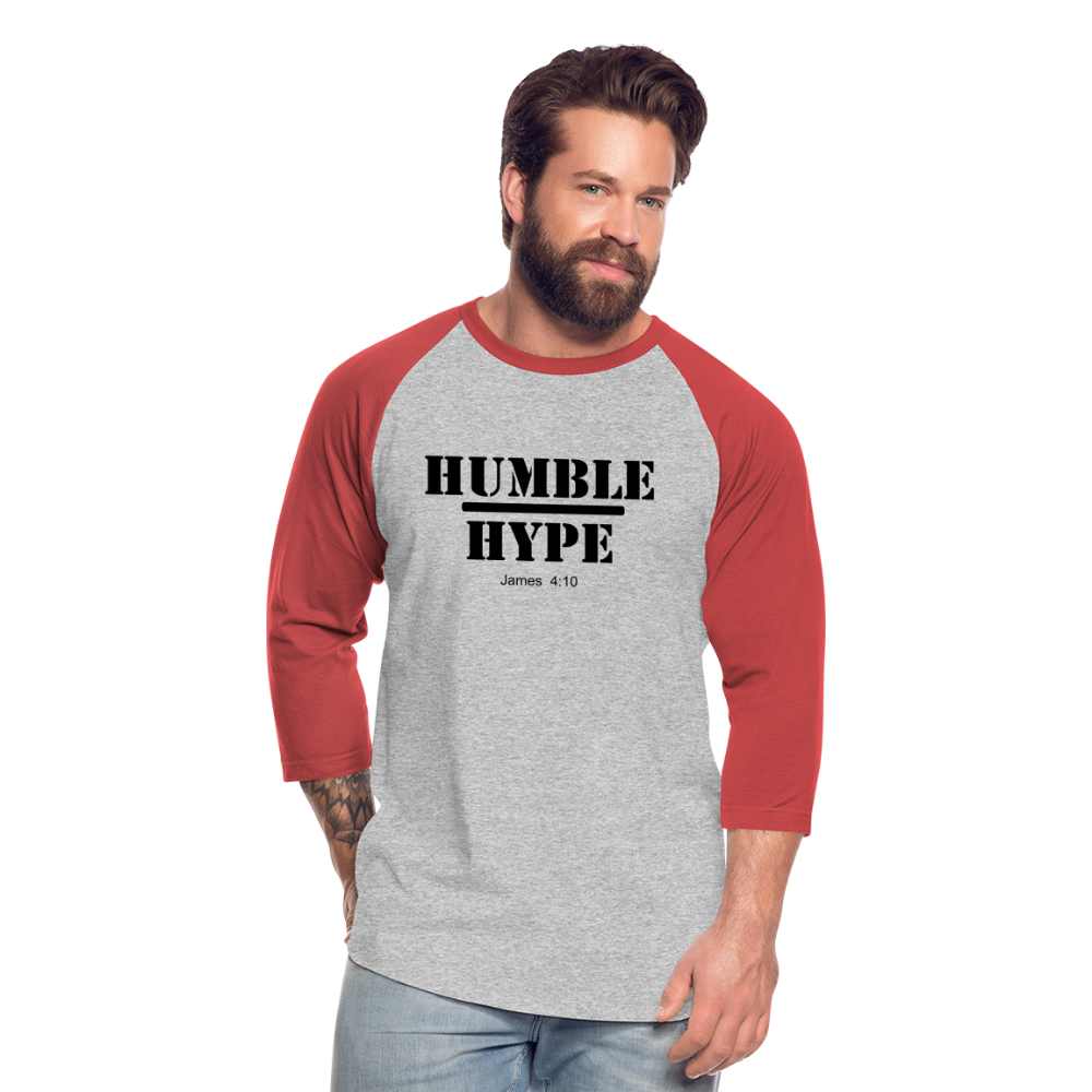 Humble over Hype Baseball T-Shirt Elisheba M6:33