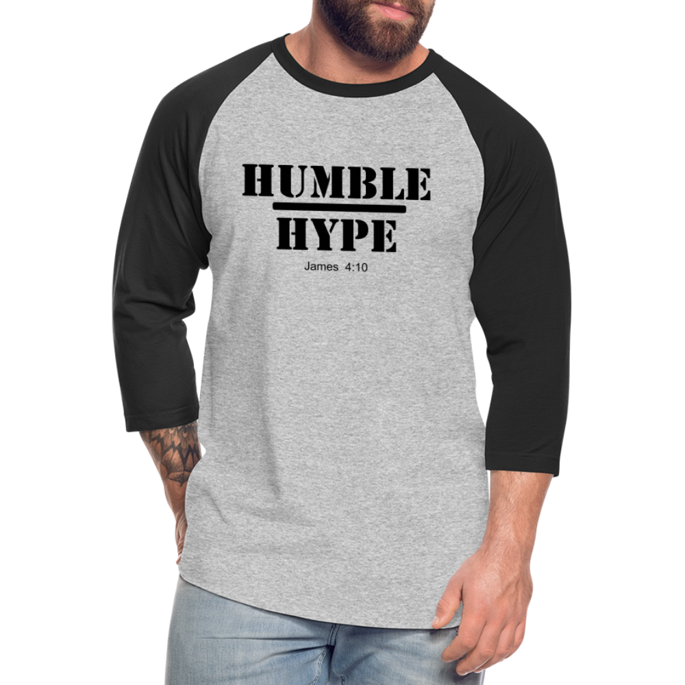 Humble over Hype Baseball T-Shirt Elisheba M6:33