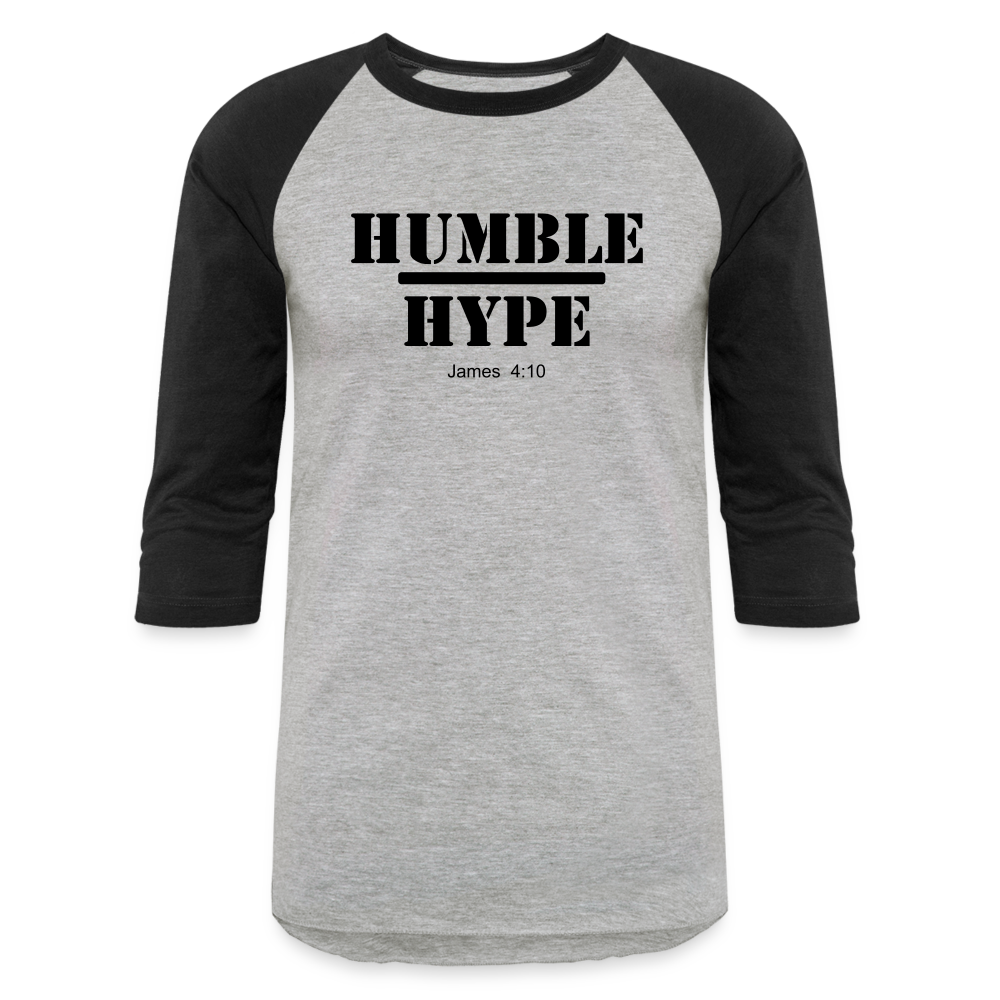 Humble over Hype Baseball T-Shirt Elisheba M6:33