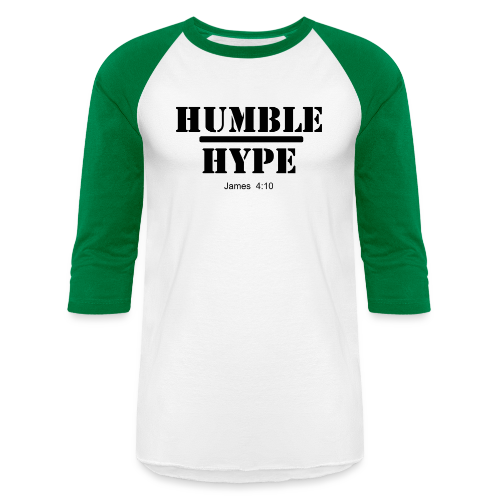 Humble over Hype Baseball T-Shirt Elisheba M6:33