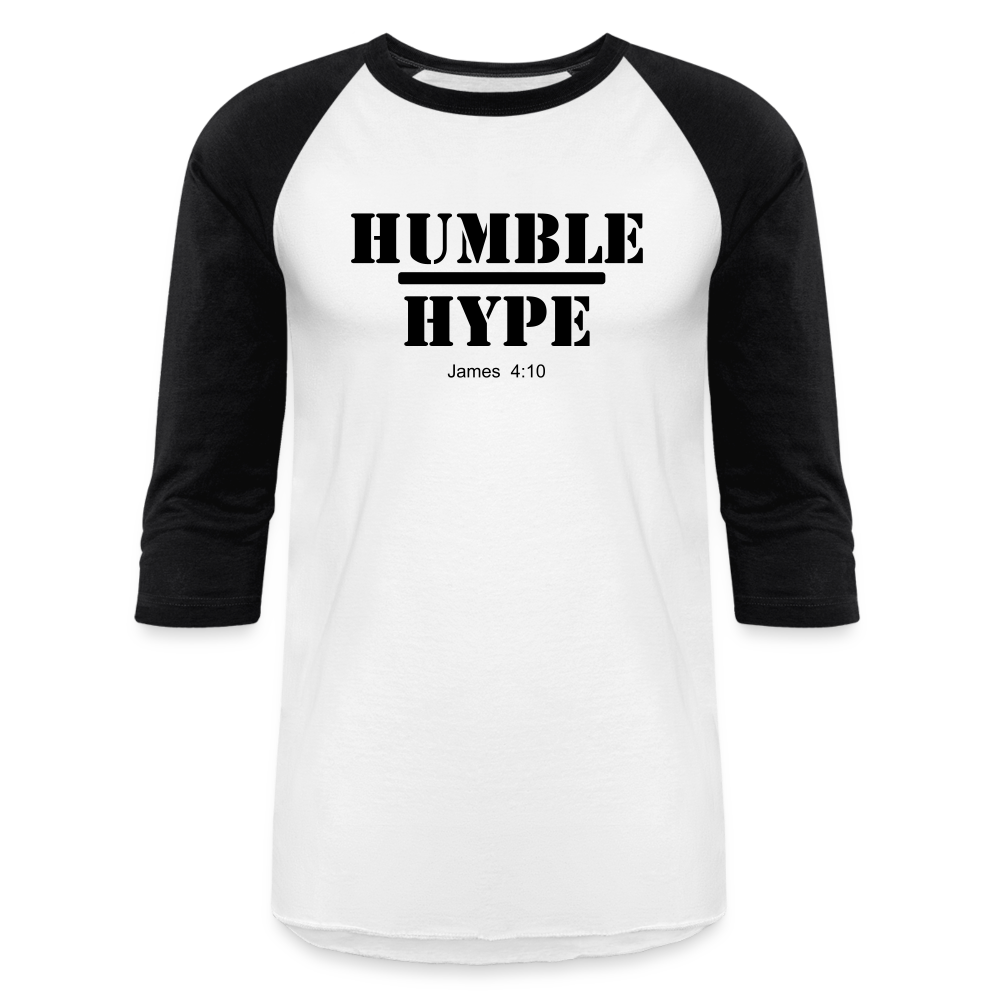 Humble over Hype Baseball T-Shirt Elisheba M6:33