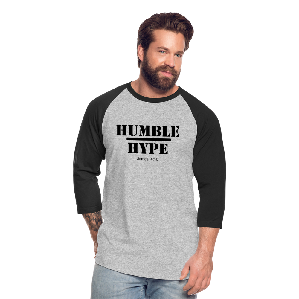 Humble over Hype Baseball T-Shirt Elisheba M6:33