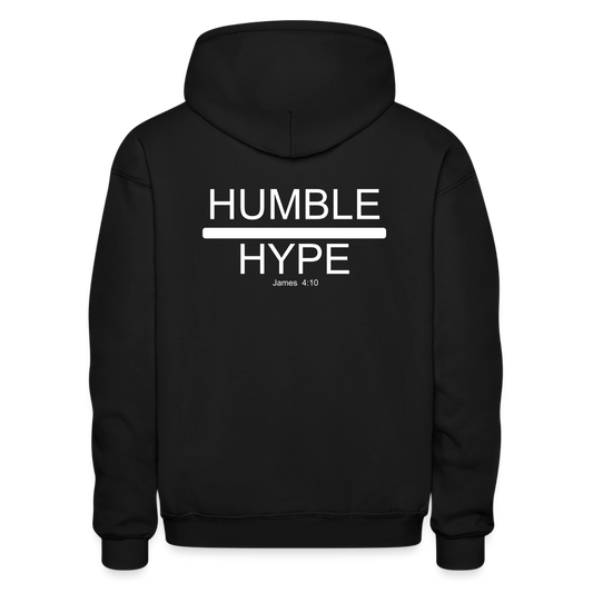 Humble over Hype Gildan Heavy Blend Adult Hoodie Elisheba M6:33