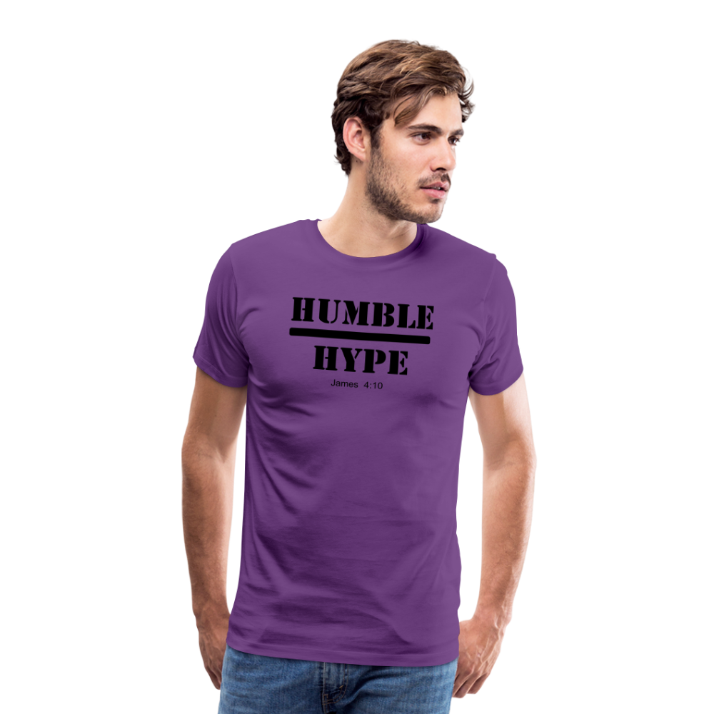 Humble over Hype Men's Premium T-Shirt Elisheba M6:33