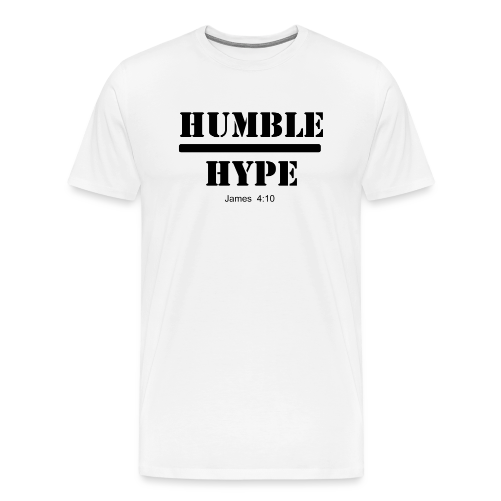 Humble over Hype Men's Premium T-Shirt Elisheba M6:33