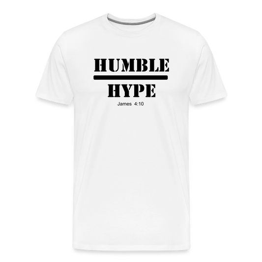 Humble over Hype Men's Premium T-Shirt Elisheba M6:33
