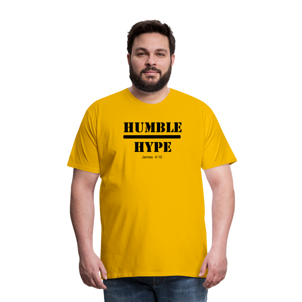 Humble over Hype Men's Premium T-Shirt Elisheba M6:33