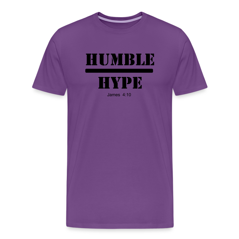 Humble over Hype Men's Premium T-Shirt Elisheba M6:33