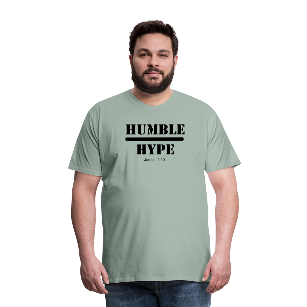 Humble over Hype Men's Premium T-Shirt Elisheba M6:33