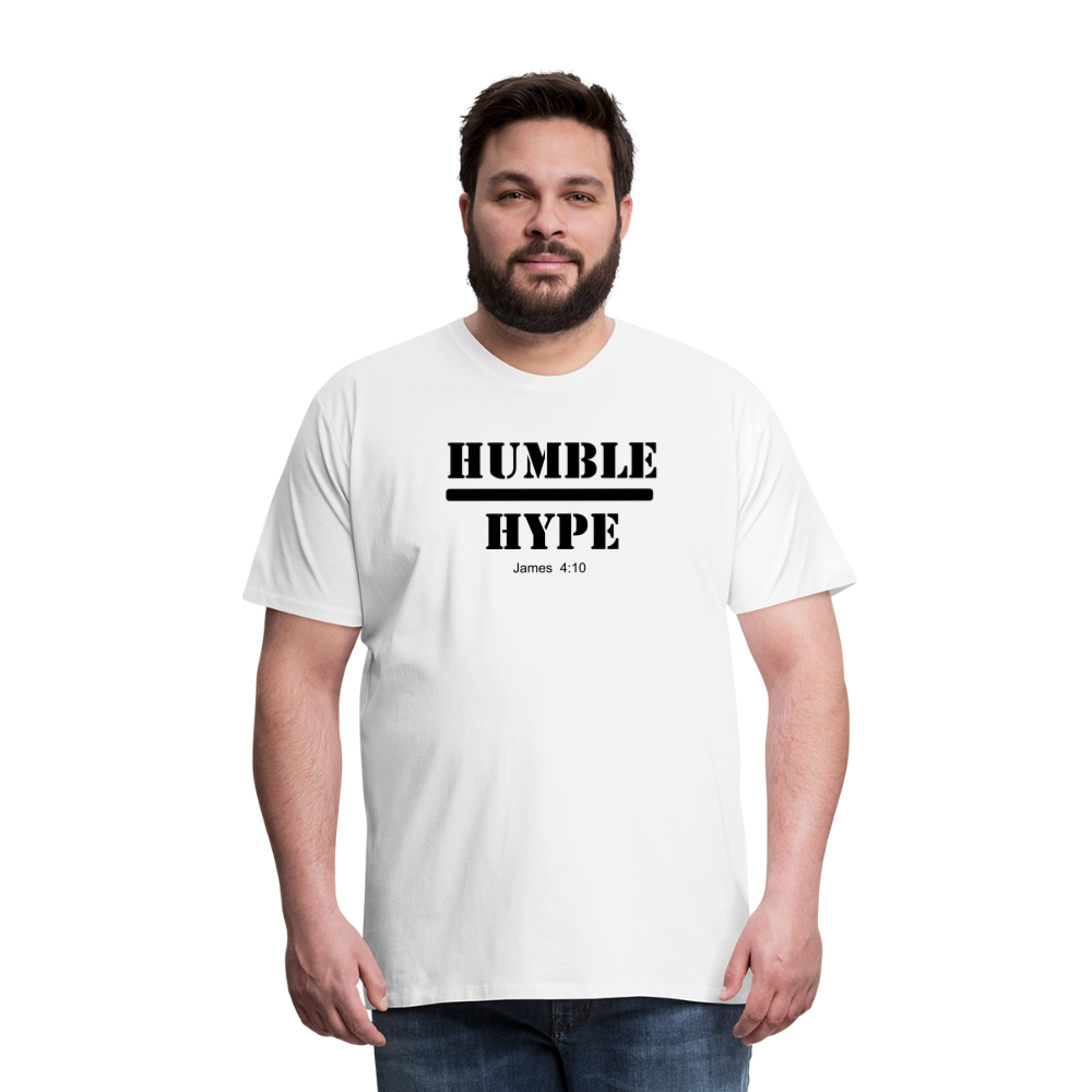 Humble over Hype Men's Premium T-Shirt Elisheba M6:33