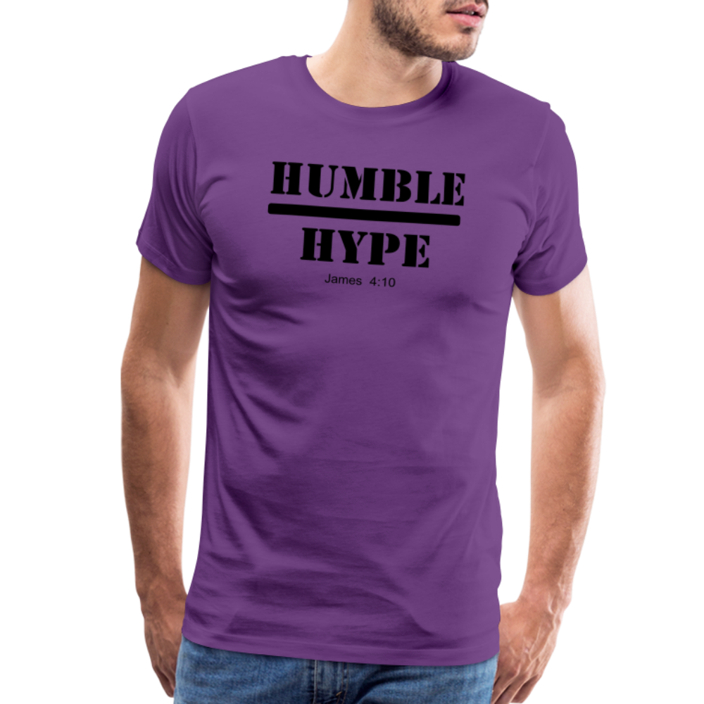 Humble over Hype Men's Premium T-Shirt Elisheba M6:33