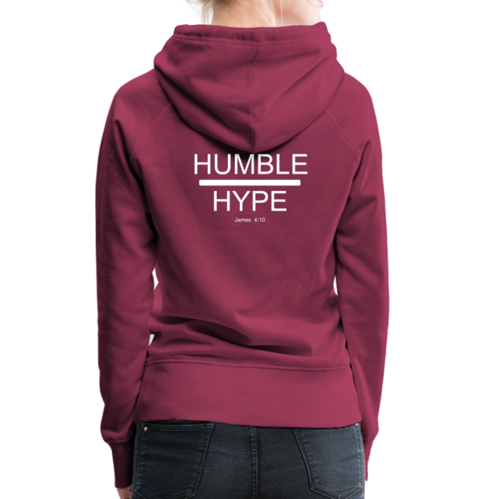 Humble over Hype Women’s Premium Hoodie Elisheba M6:33