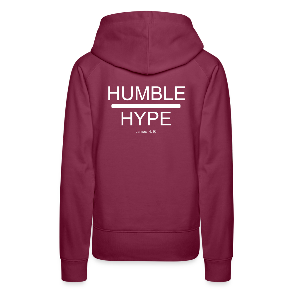 Humble over Hype Women’s Premium Hoodie Elisheba M6:33