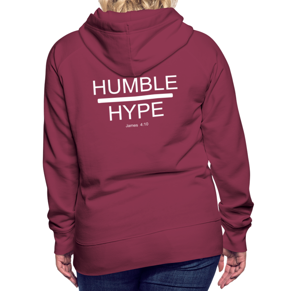 Humble over Hype Women’s Premium Hoodie Elisheba M6:33